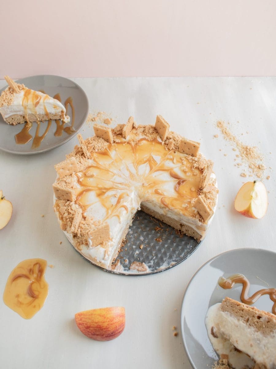 Apple Pie Ice Cream Cake