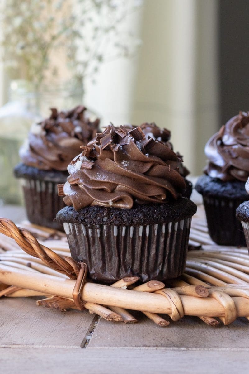 Small Batch Chocolate Cupcakes
