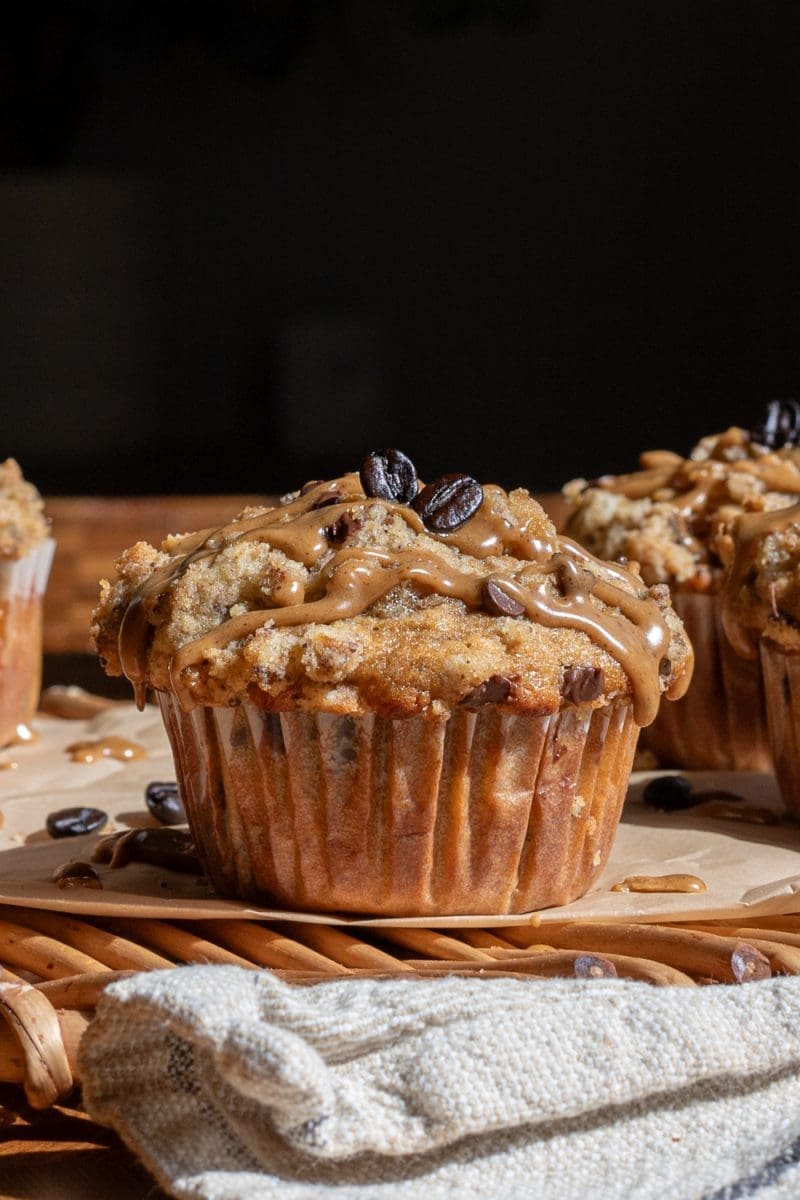 Small Batch Mocha Muffins