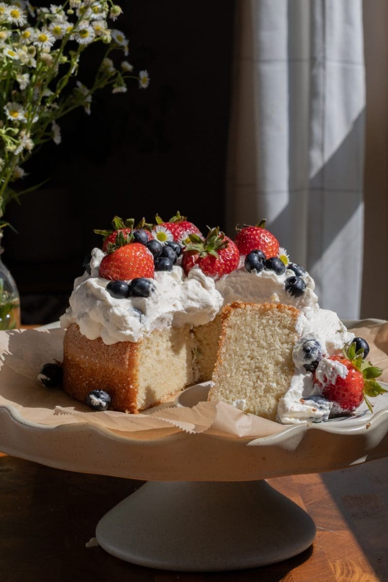 Berries and Cream Cake