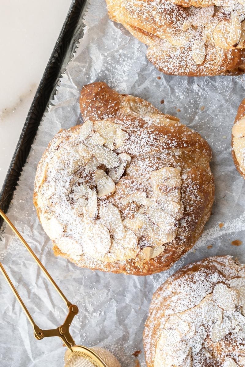 Easy Almond Croissants
