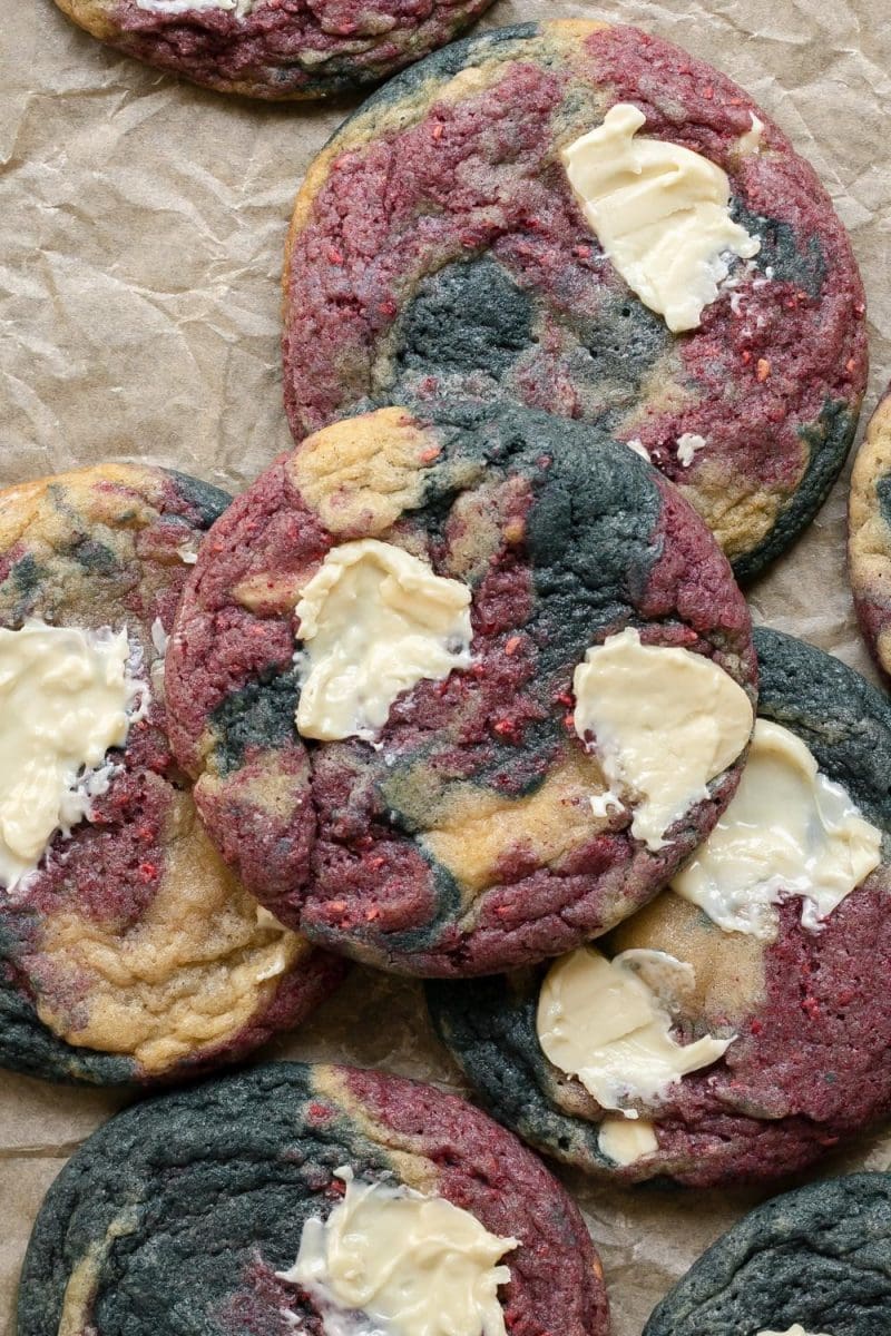 Red White and Blue Cookies (No Artificial Food Coloring!)