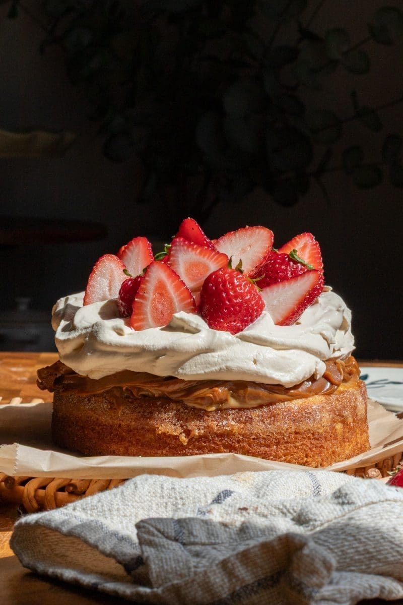 Dulce de Leche Strawberry Shortcake