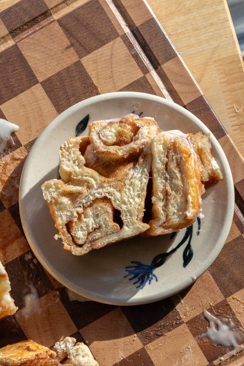 Cinnamon Roll Milk Bread