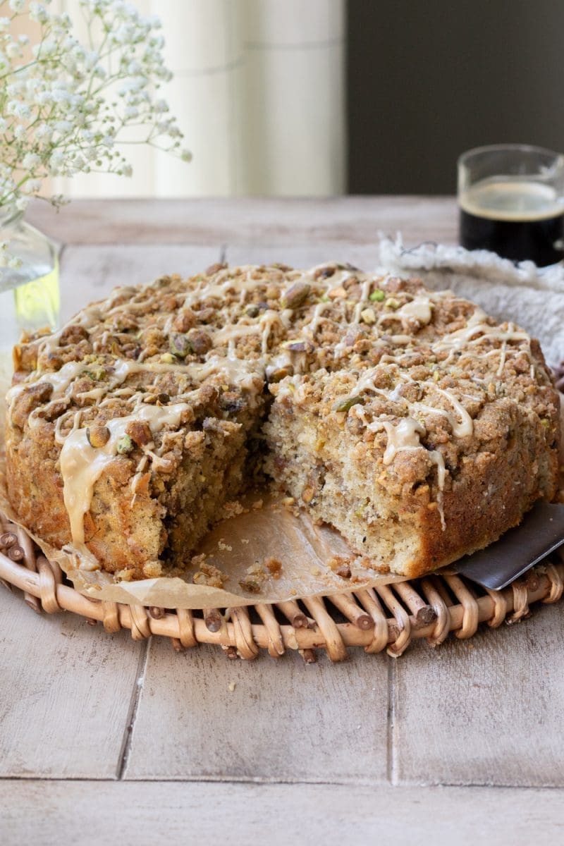 Pistachio Coffee Cake