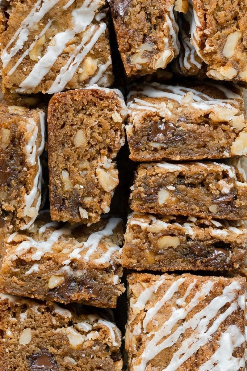 Maple Walnut Blondies