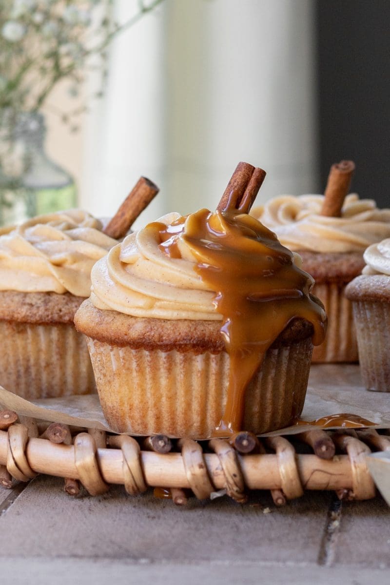 Chai Dulce de Leche Cupcakes