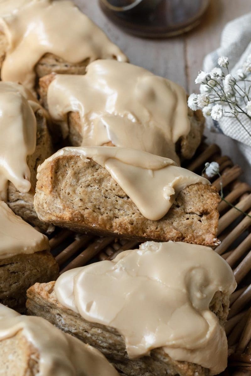 Dirty Chai Latte Scones