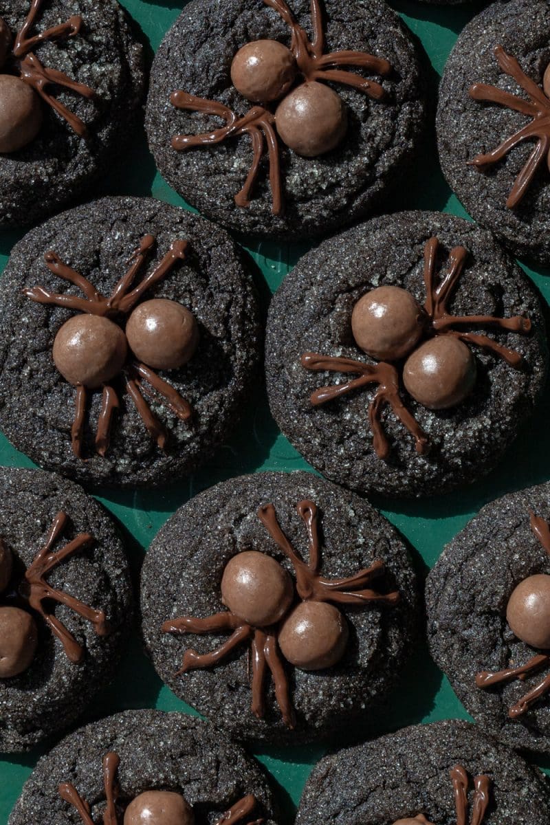 Halloween Spider Cookies