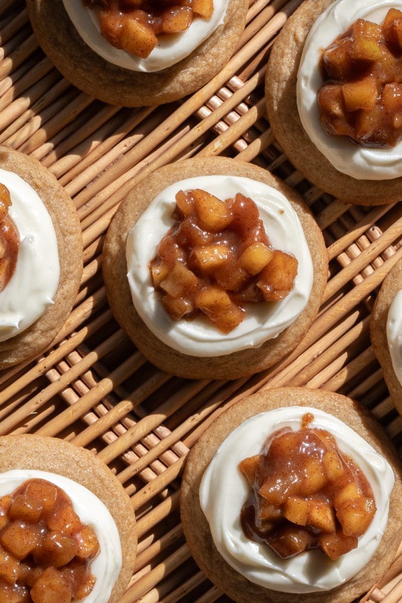 Apple Pie Cheesecake Cookies