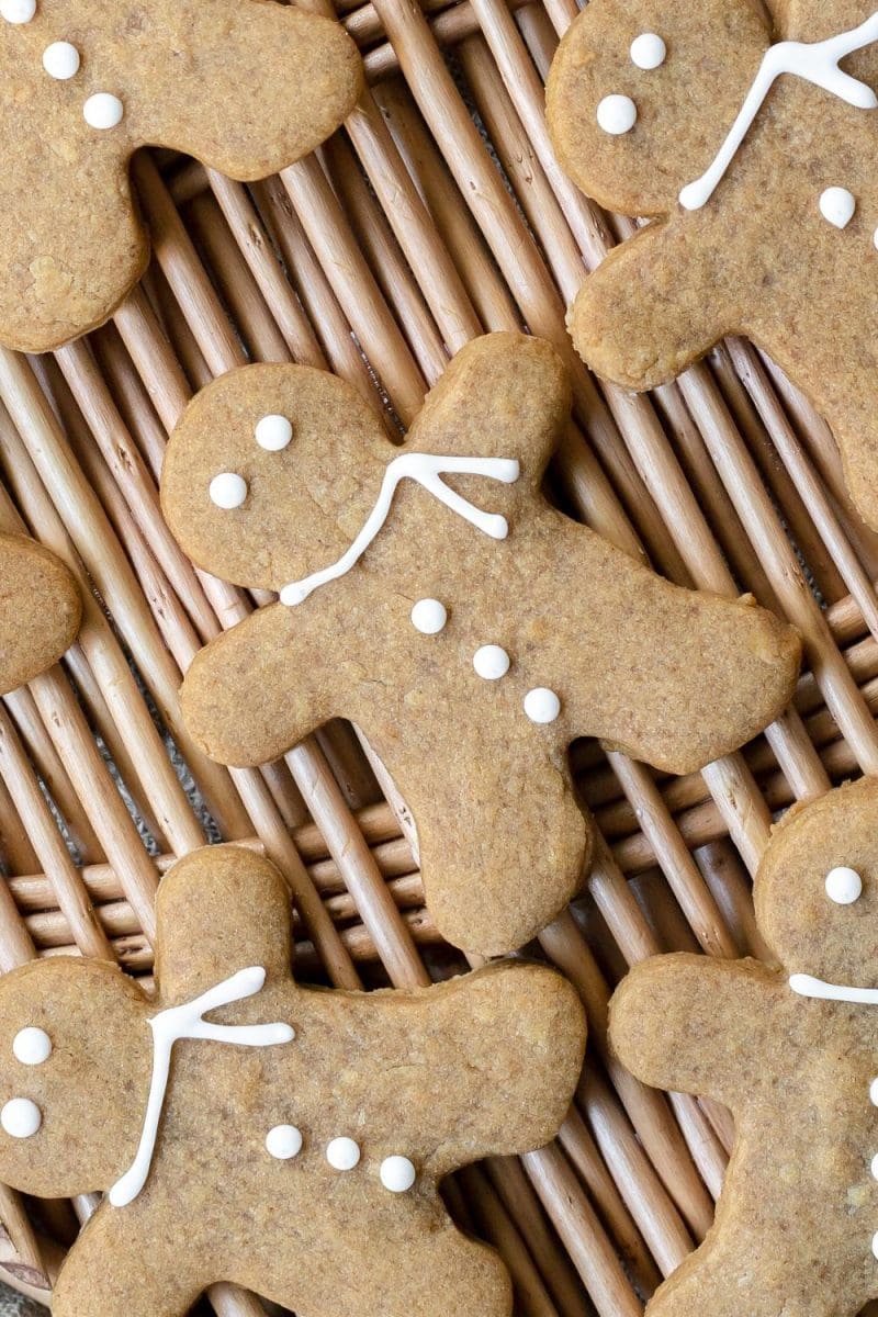 Shortbread Gingerbread Cookies