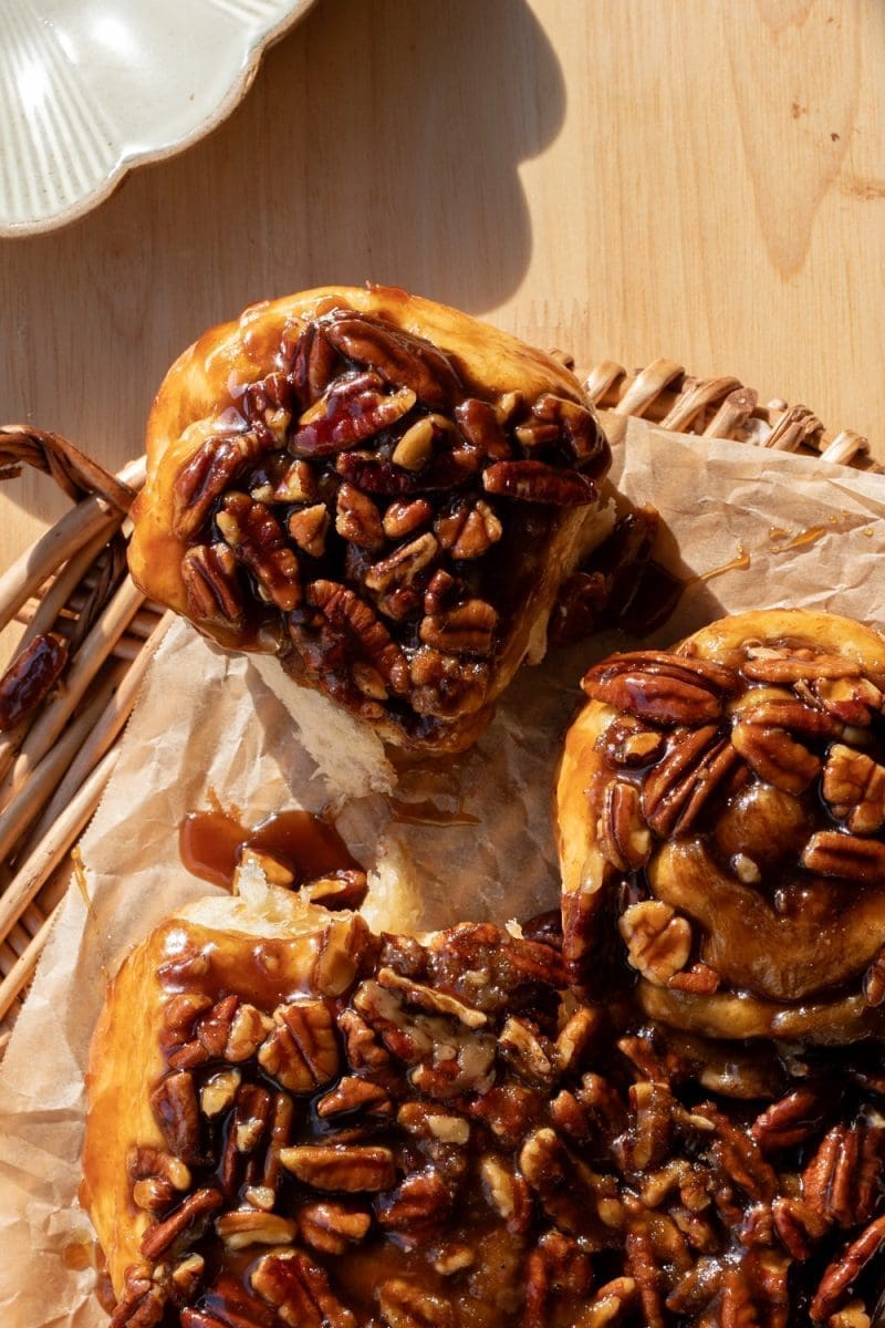 Small Batch Maple Pecan Sticky Buns