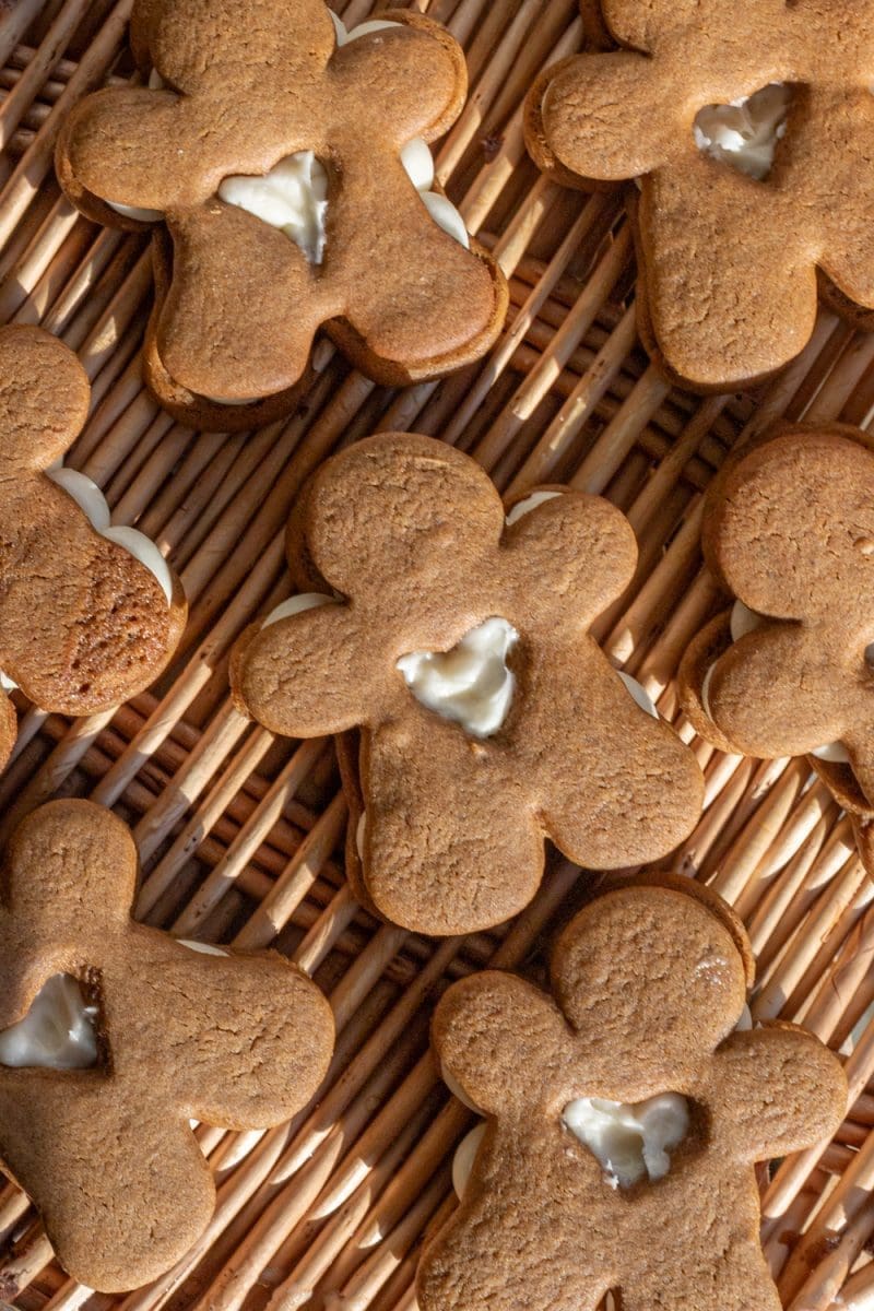 Gingerbread Sandwich Cookies