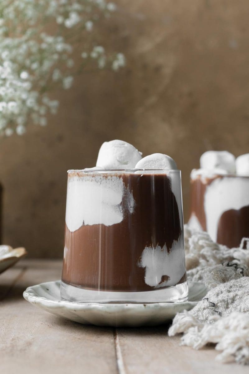 Eggnog European Hot Chocolate