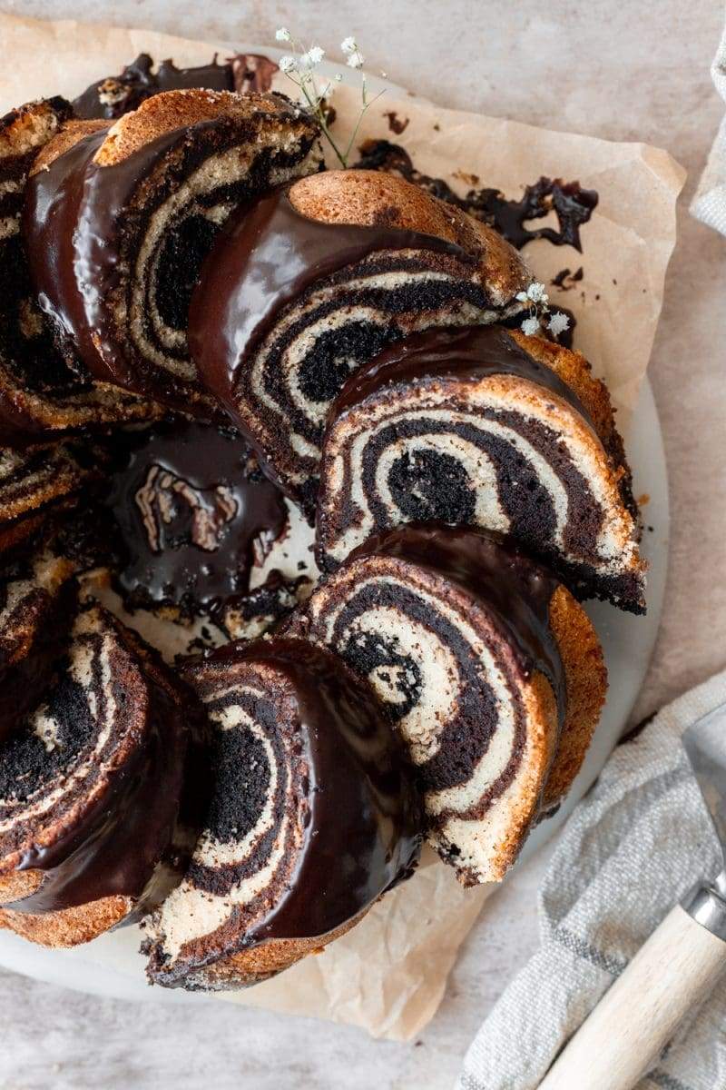 Chocolate Marbled Bundt Cake