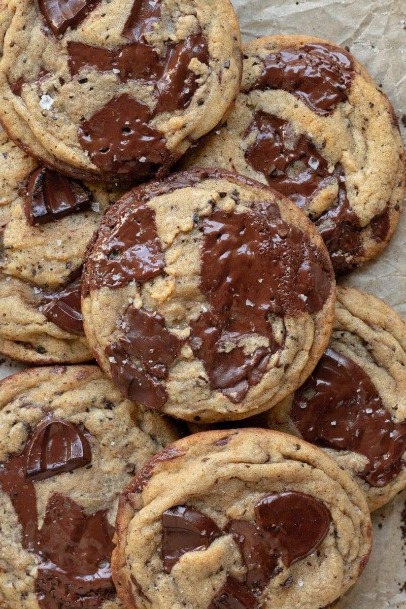 Coffee Chocolate Chip Cookies