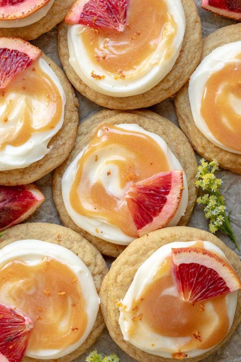 Blood Orange Cookies