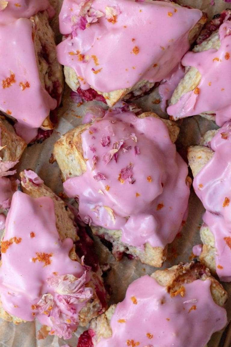 Blood Orange Scones