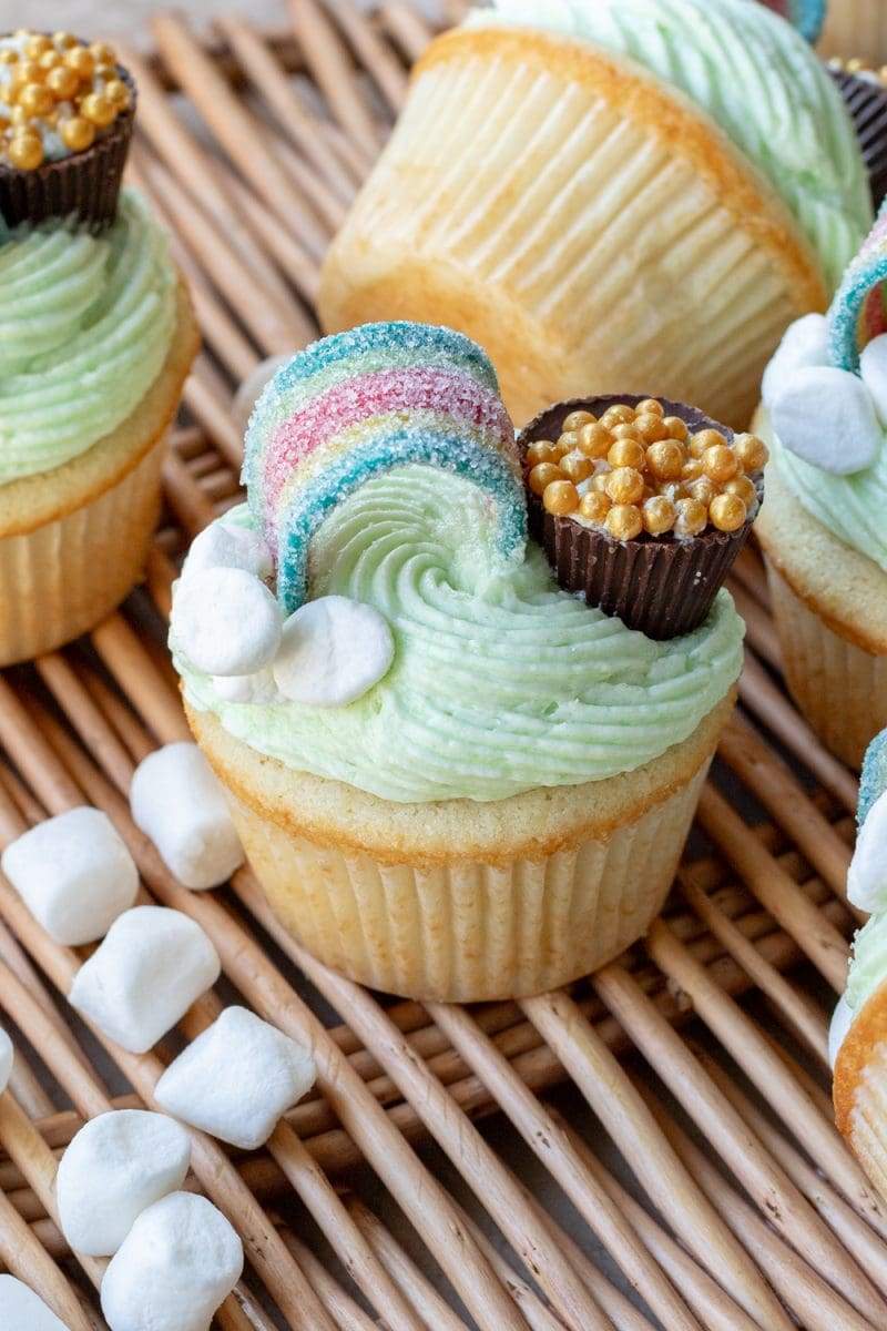 Pot of Gold Cupcakes