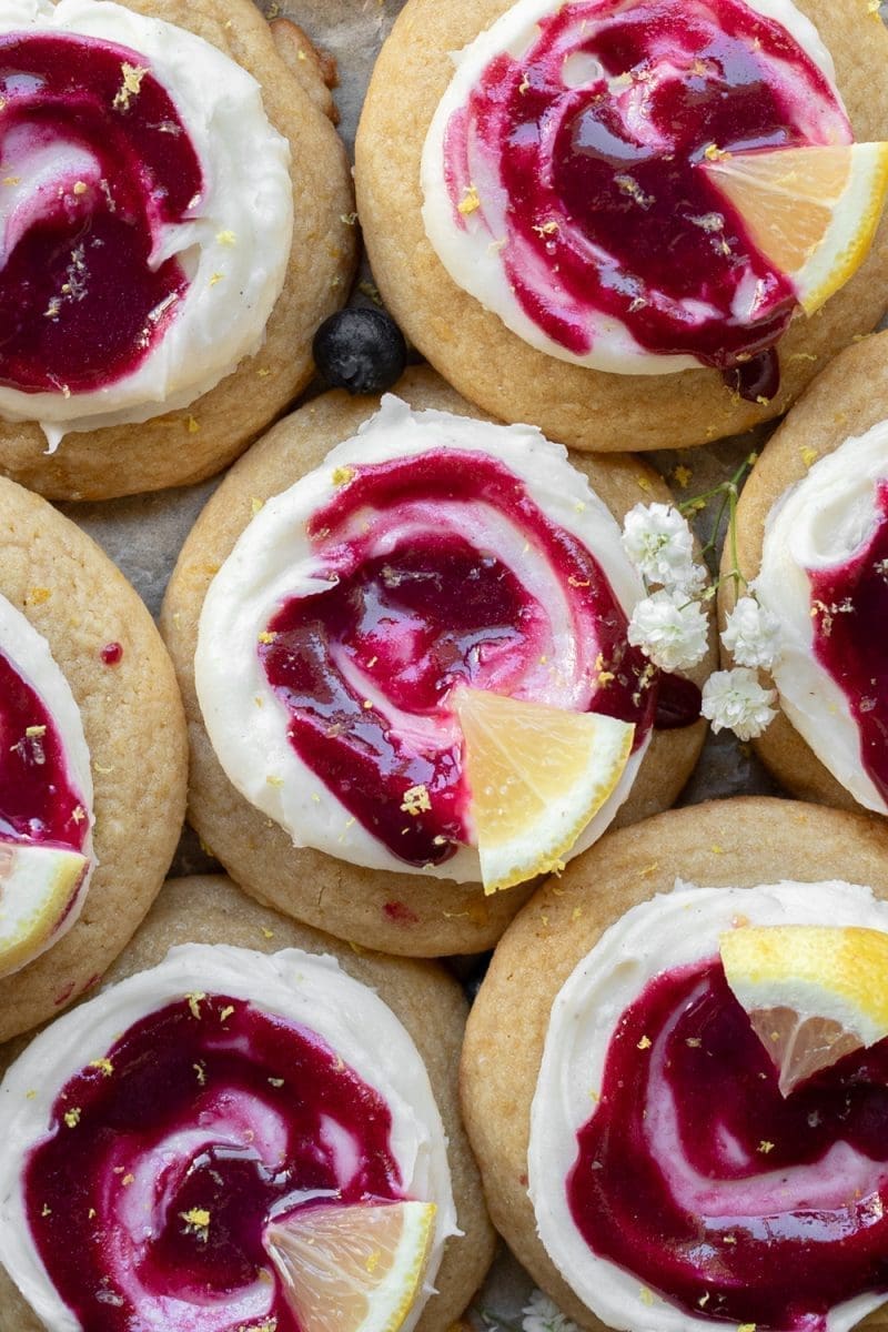 Lemon Blueberry Cookies