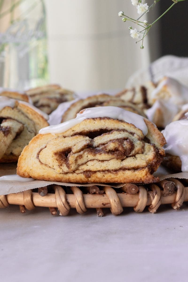 Cinnamon Roll Scones
