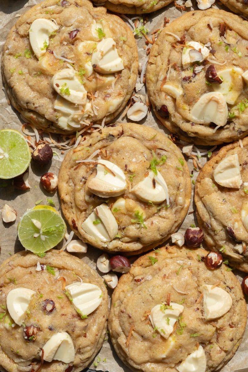 Key Lime White Chocolate Chip Cookies