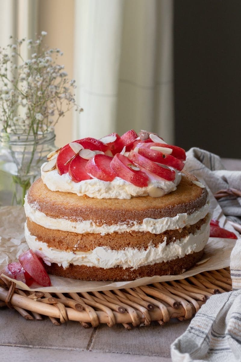 Almond Cream Cake
