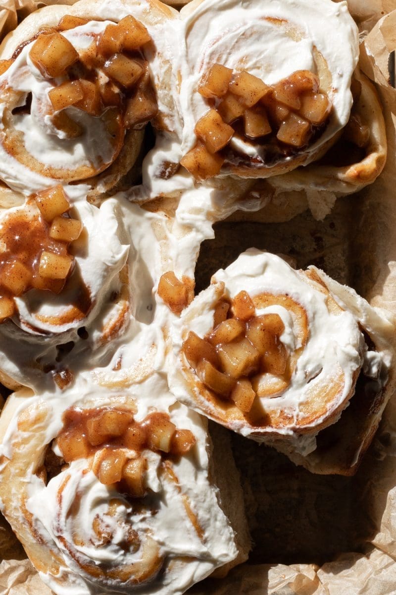 Apple Pie Cinnamon Rolls