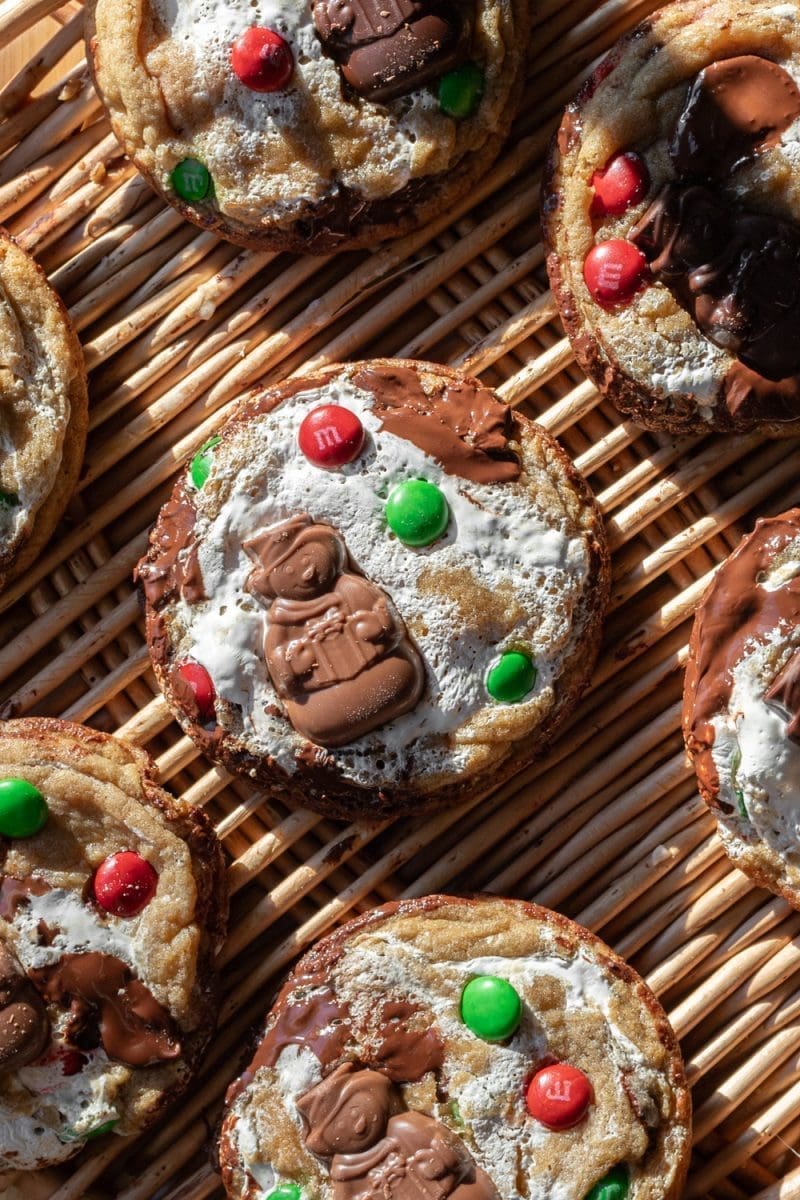 Christmas Chocolate Chip Cookies