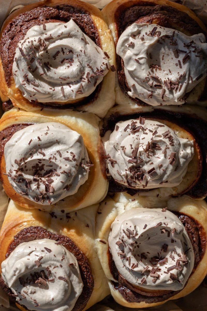 Brioche Brownie Rolls