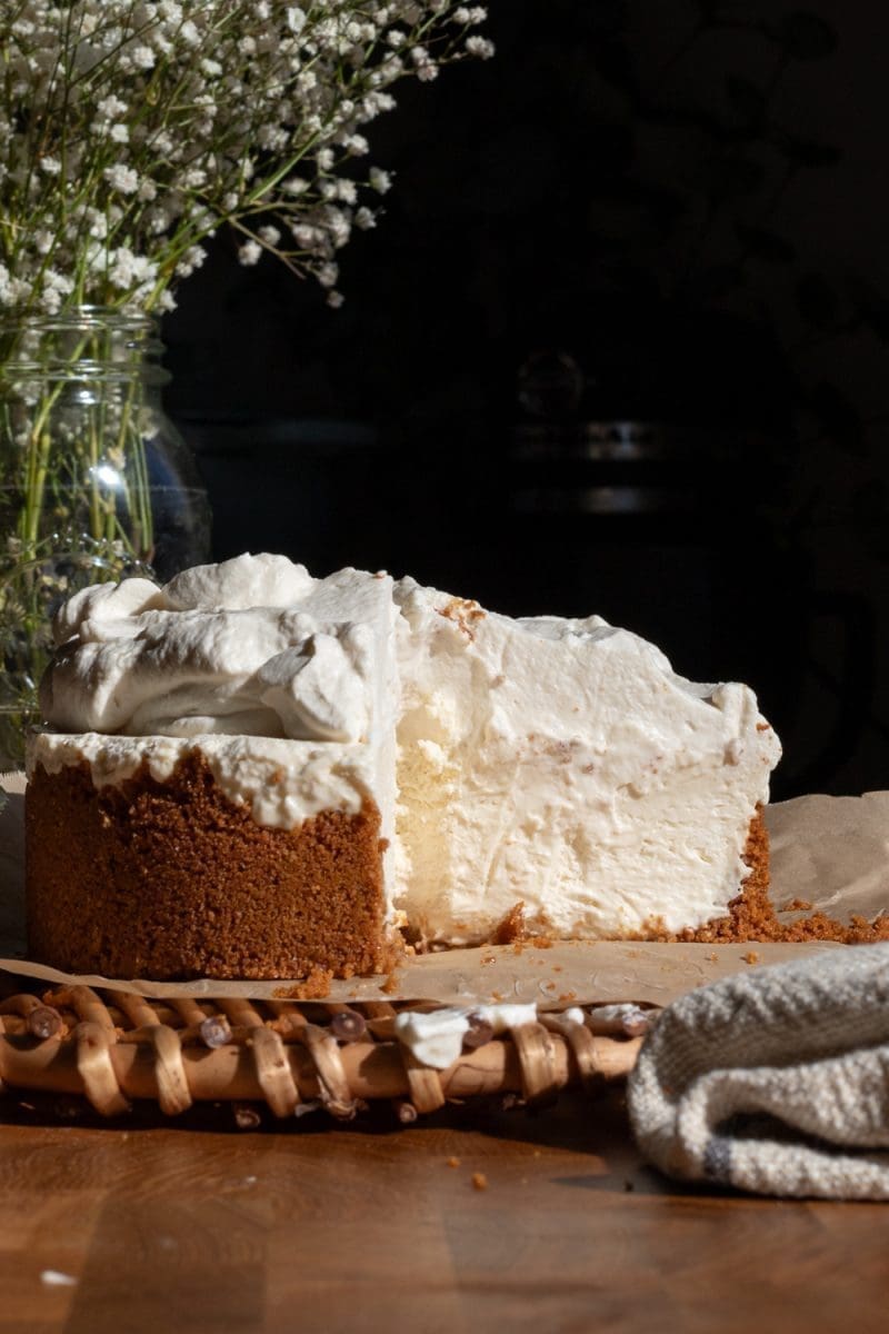 Mini No-Bake Vanilla Cheesecake