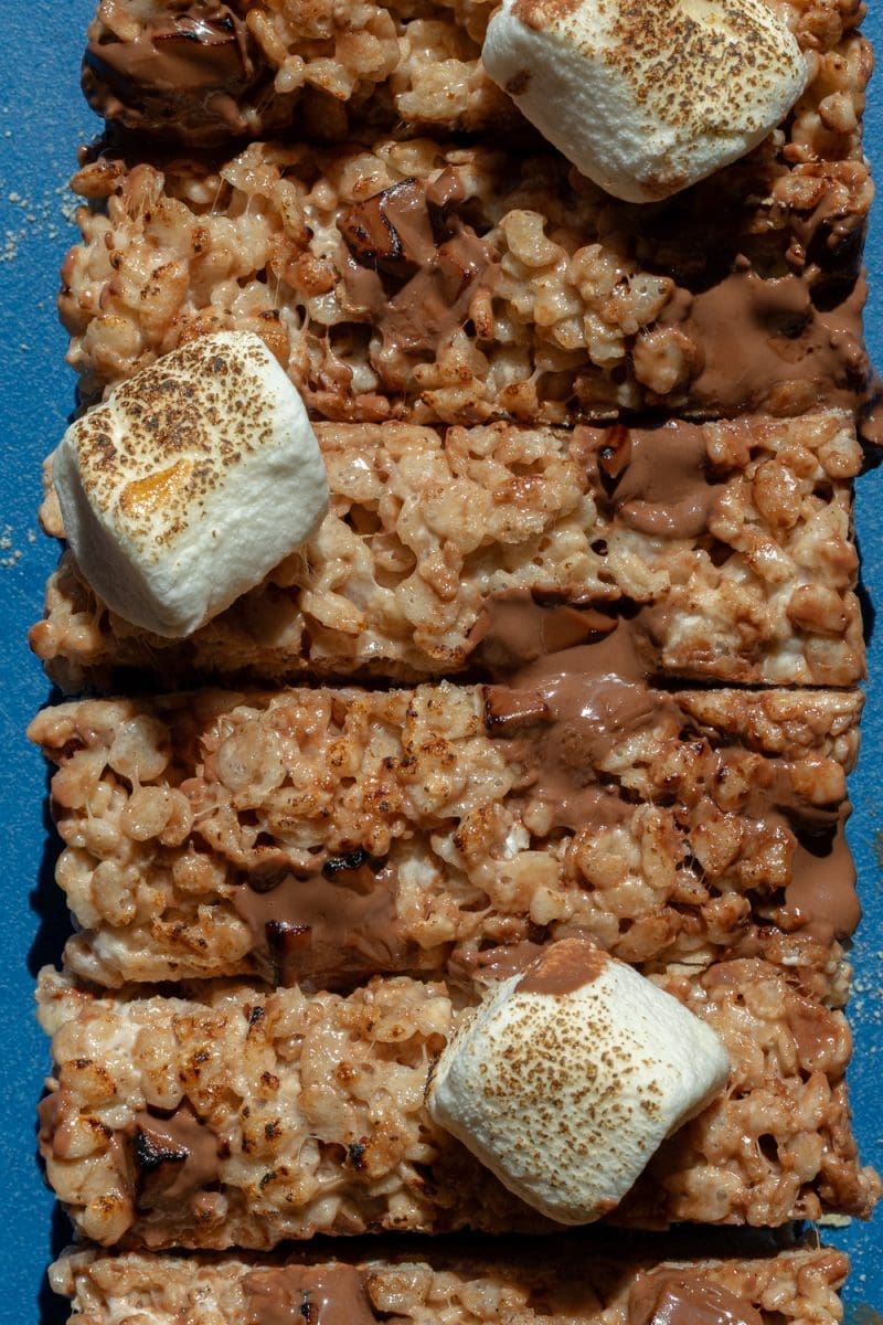 Small Batch S’mores Rice Krispie