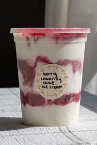 Berry Chantilly Cake Ice Cream (No-Churn)